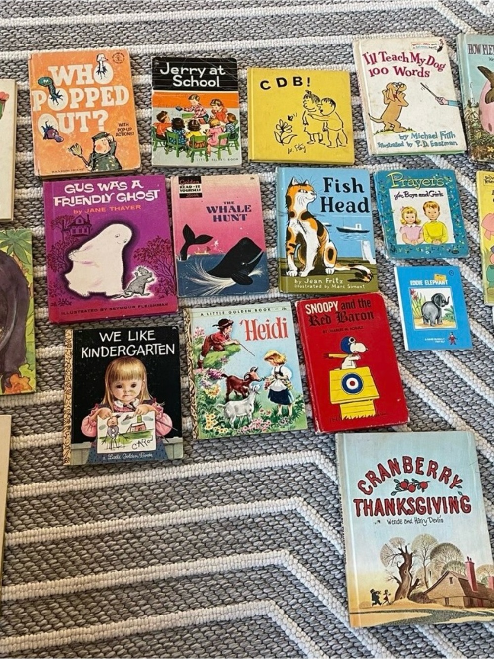 Lot of 20 Vintage Children Books
